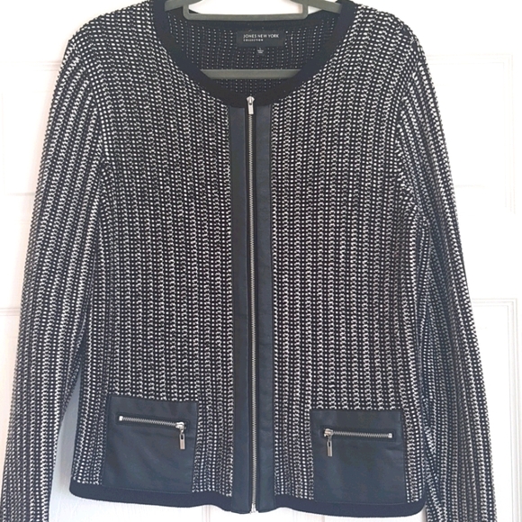 Jones New York Sweater Coat - Picture 2 of 8